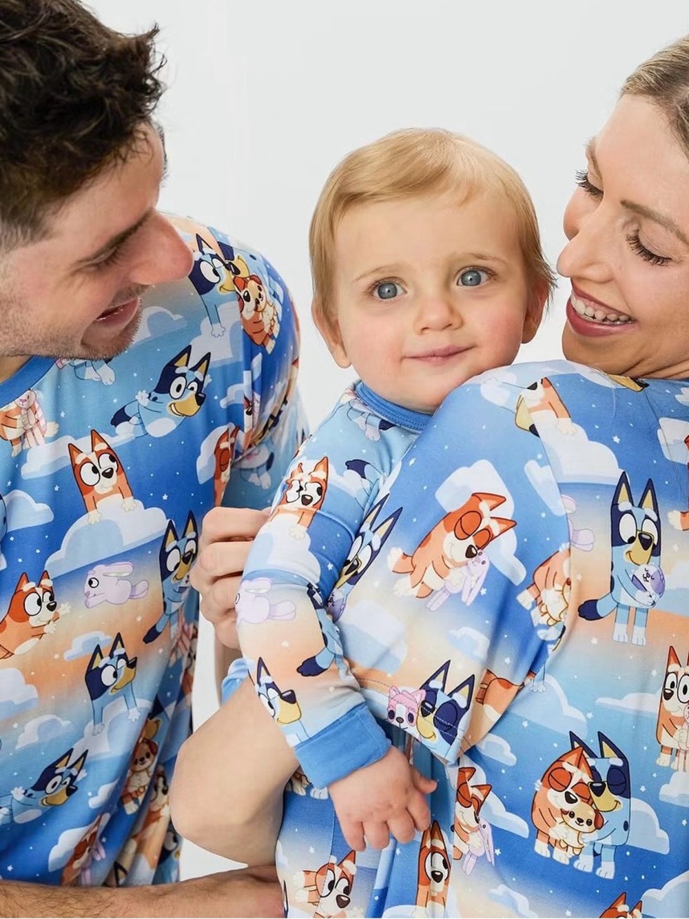 LITTLE SLEEPIES Bluey Bamboo Sleep Top